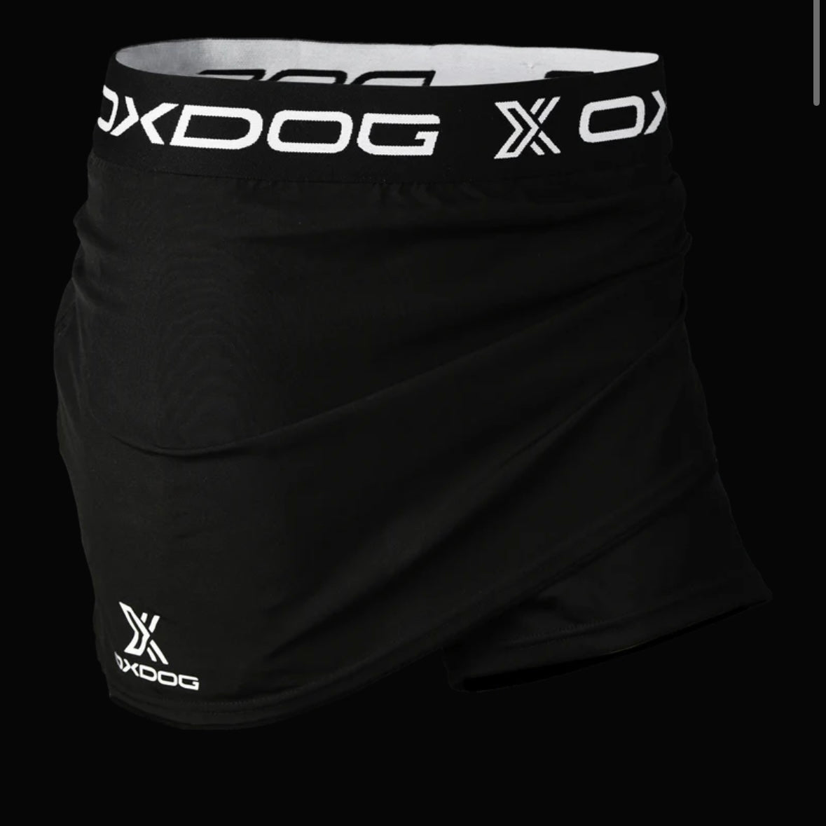 Black TieBreak Skirt