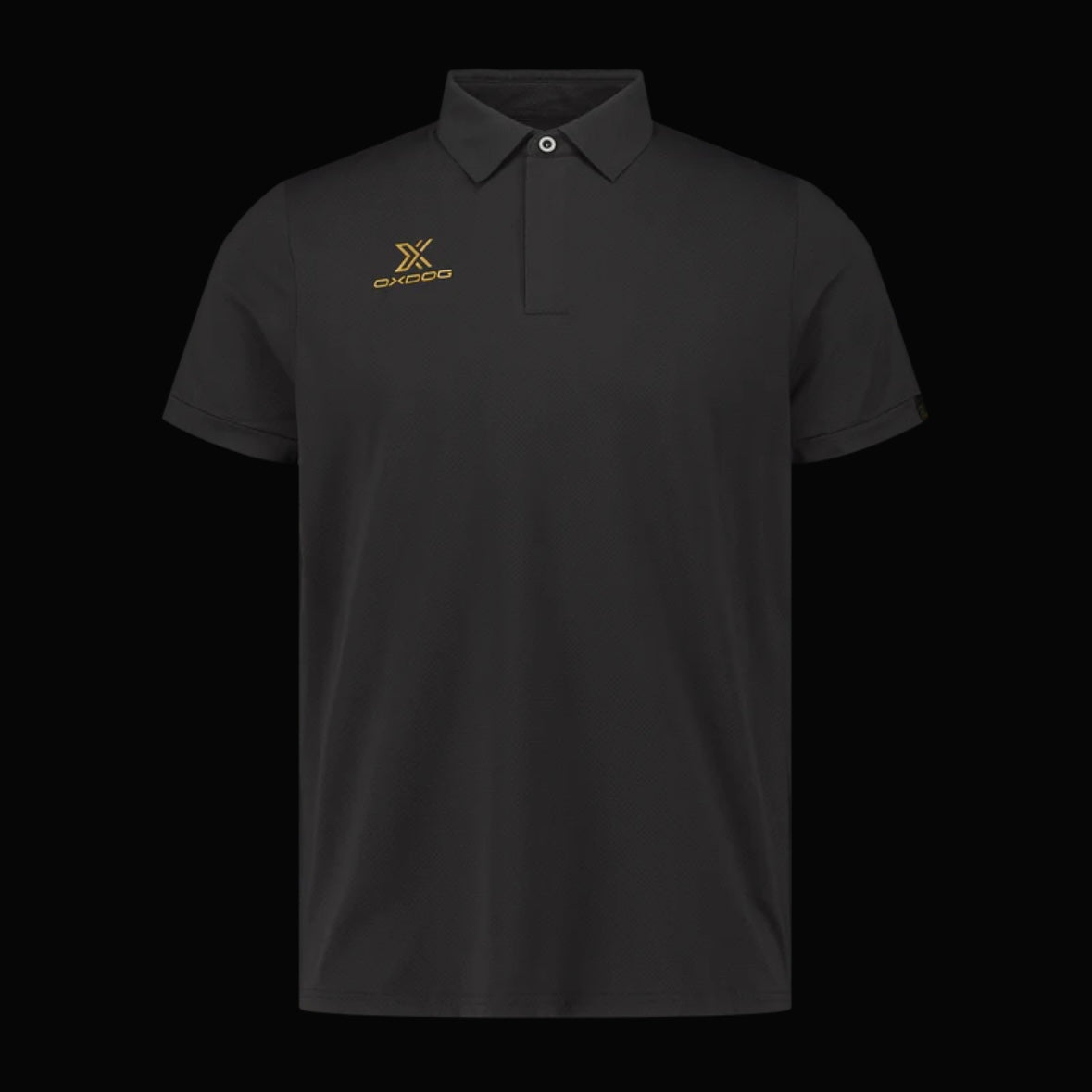 DELTA POLO SHIRT
BLACK/GOLD