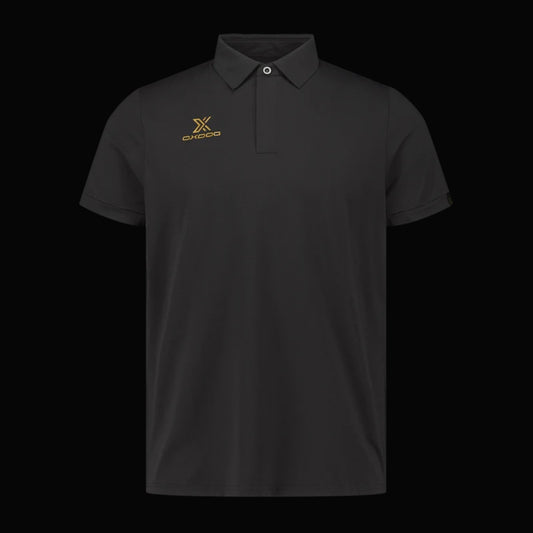 DELTA POLO SHIRT
BLACK/GOLD