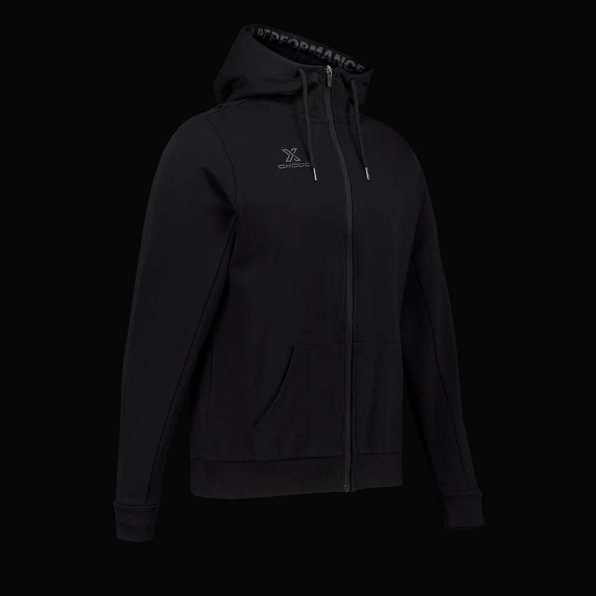 SEATTLE ZIP HOODIE Black
