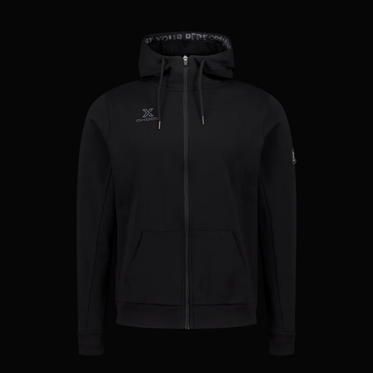 SEATTLE ZIP HOODIE Black