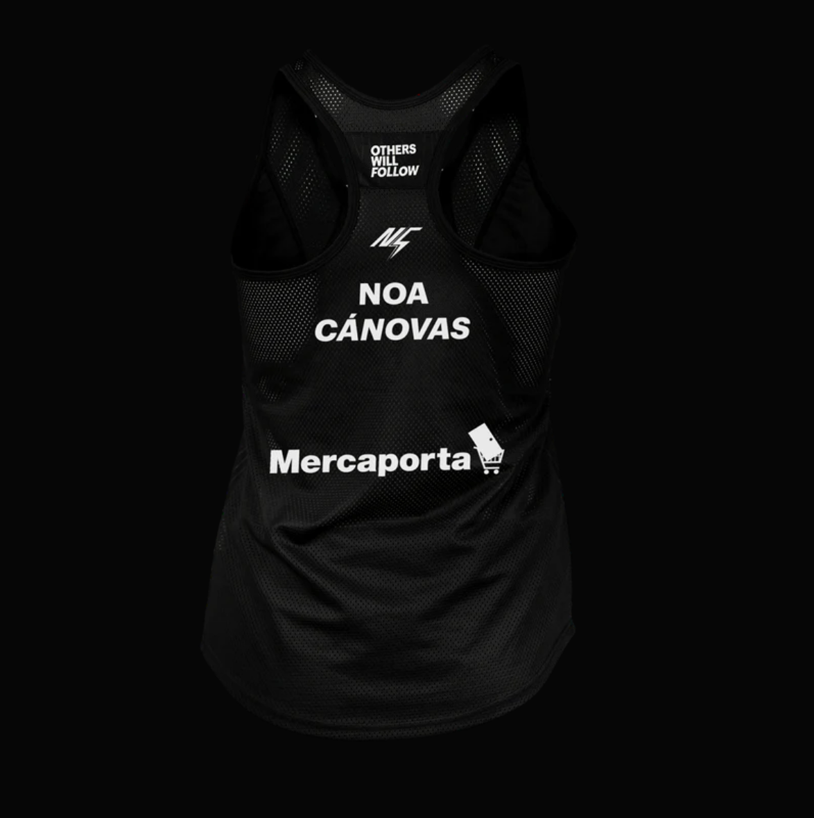 NOA CÁNOVAS TIEBREAK TANK TOP WOMAN Black
